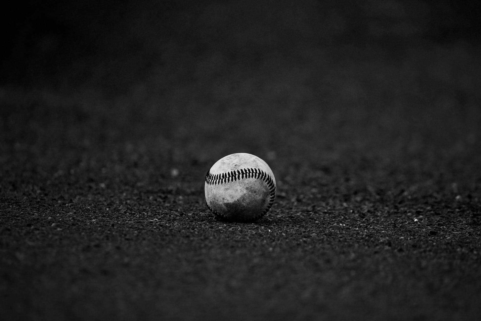 Baseball - grayscale